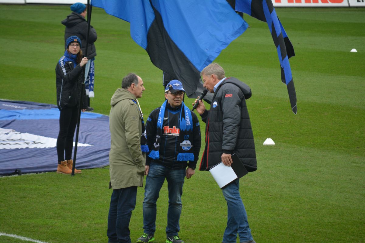 Volker Kohlschmidt beim Erinnerungstag des SC Paderborn 07 am 27. Januar 2018